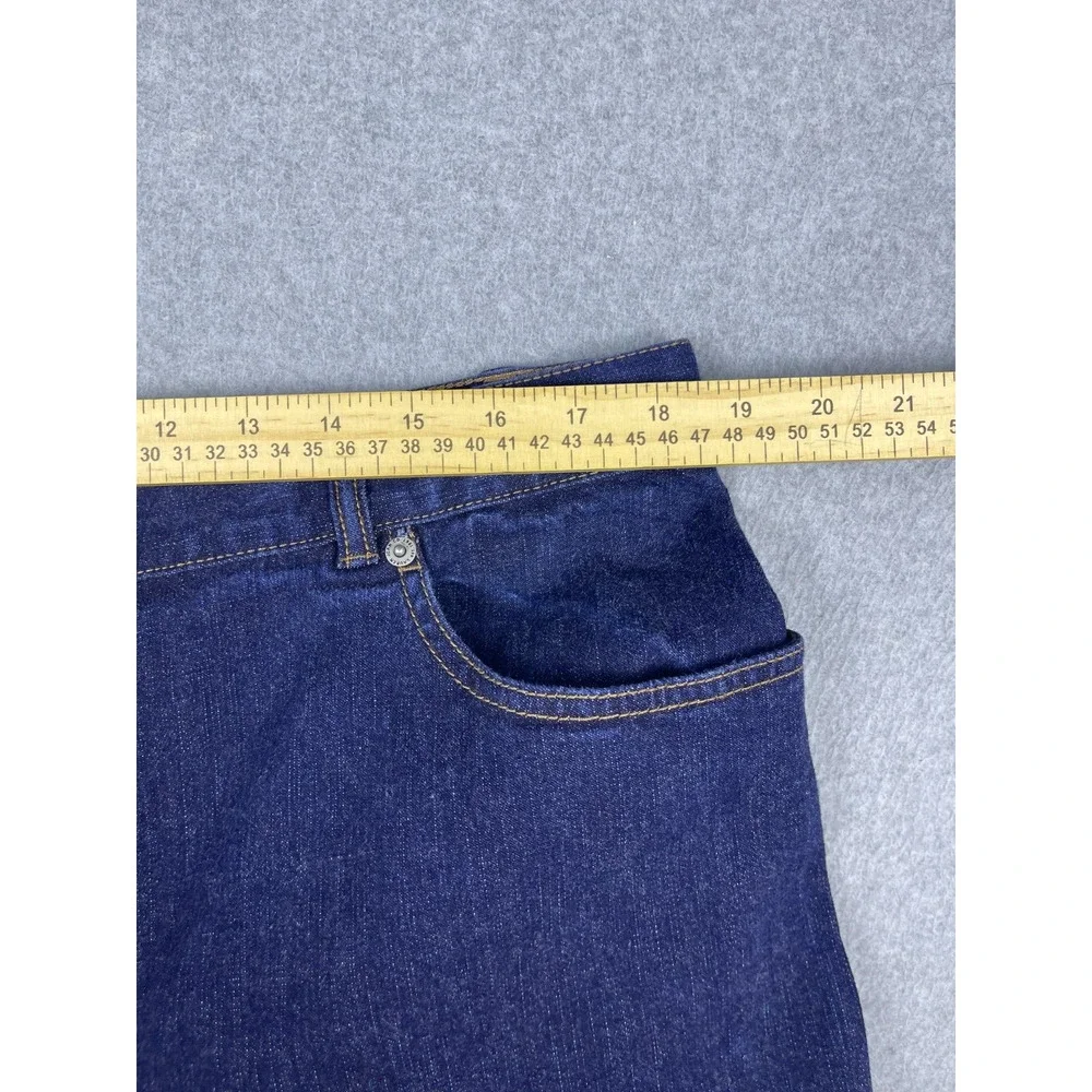 Lauren Ralph Lauren Jeans Womens 16 Measures 37x29 Blue‎ Classic Straight